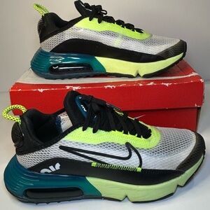 Nike Trainers Size 5.5 Women's Blue Volt Air Max 2090 Running Gym Casual Shoes